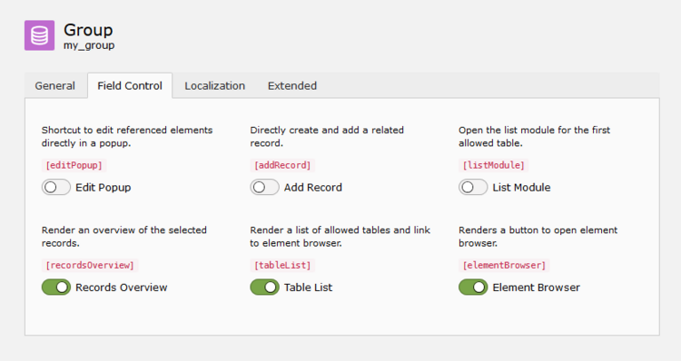 TYPO3 Checkboxen im Mask Backend